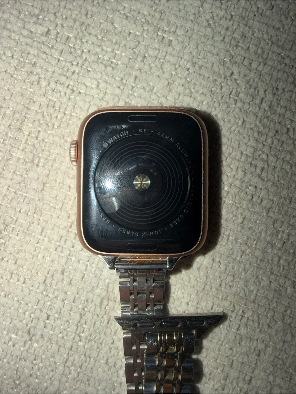 Apple Smartwatch with Gold Metal Link Band - Gold
